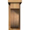 Ekena Millwork Del Monte Rough Sawn Corbel w/Backplate, Western Red Cedar, 6"W x 14"D x 14"H COR06X14X14DEL01RWR - alternate 4